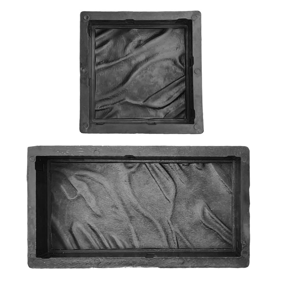 Reyal Matt Combo Paver Mould 60mm (12x6)(6x6)(BPVC) Matt Marble Finish Road Garden Block DIY Cement Mold (B0BZ239SVS) Amazon Price History, Amazon Price Tracker
