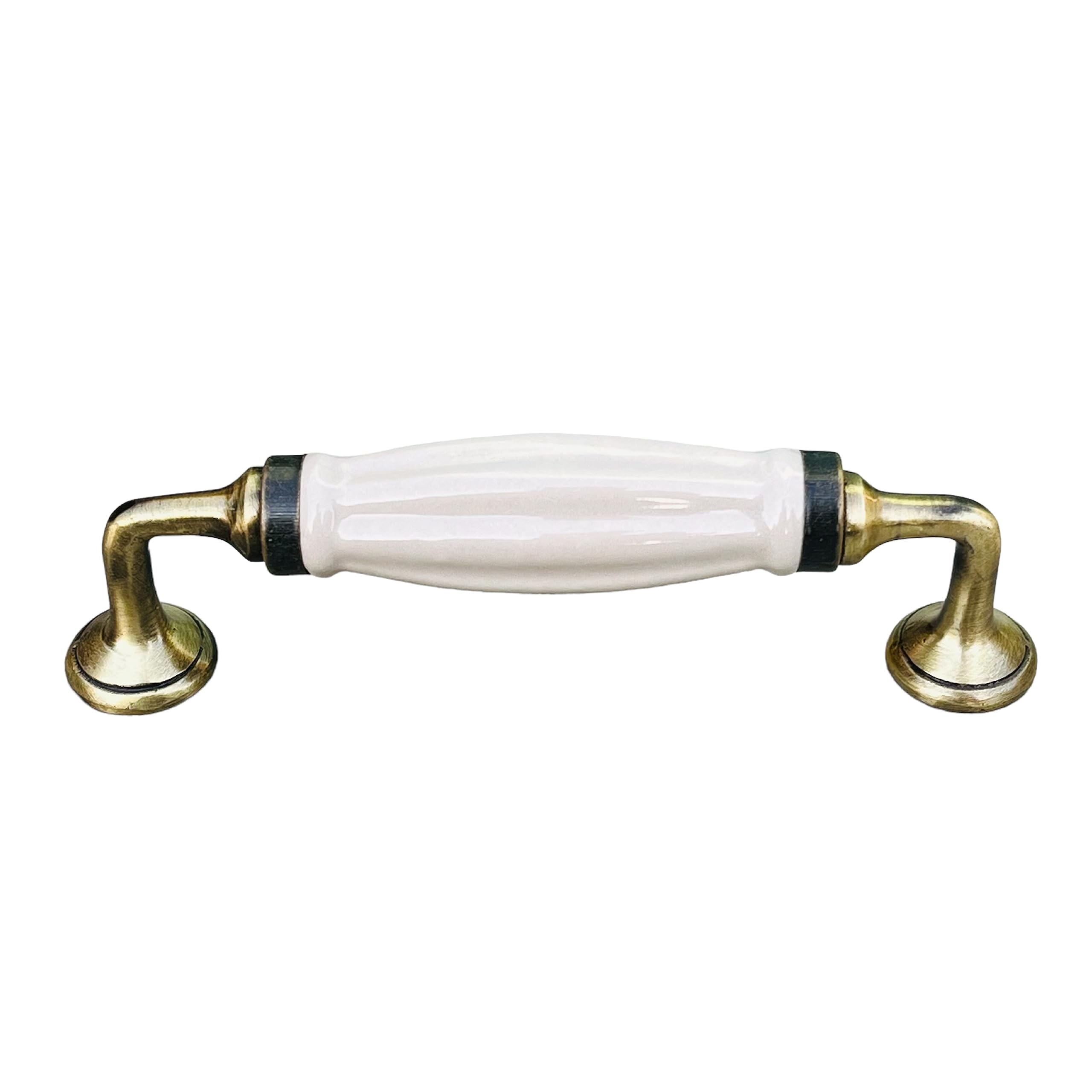 Maison Belle Ceramic Door Handle Gold Antique Finish - Scratch Proof 100% (Size 6 Inch, Sky Blue) — Amazon image 15