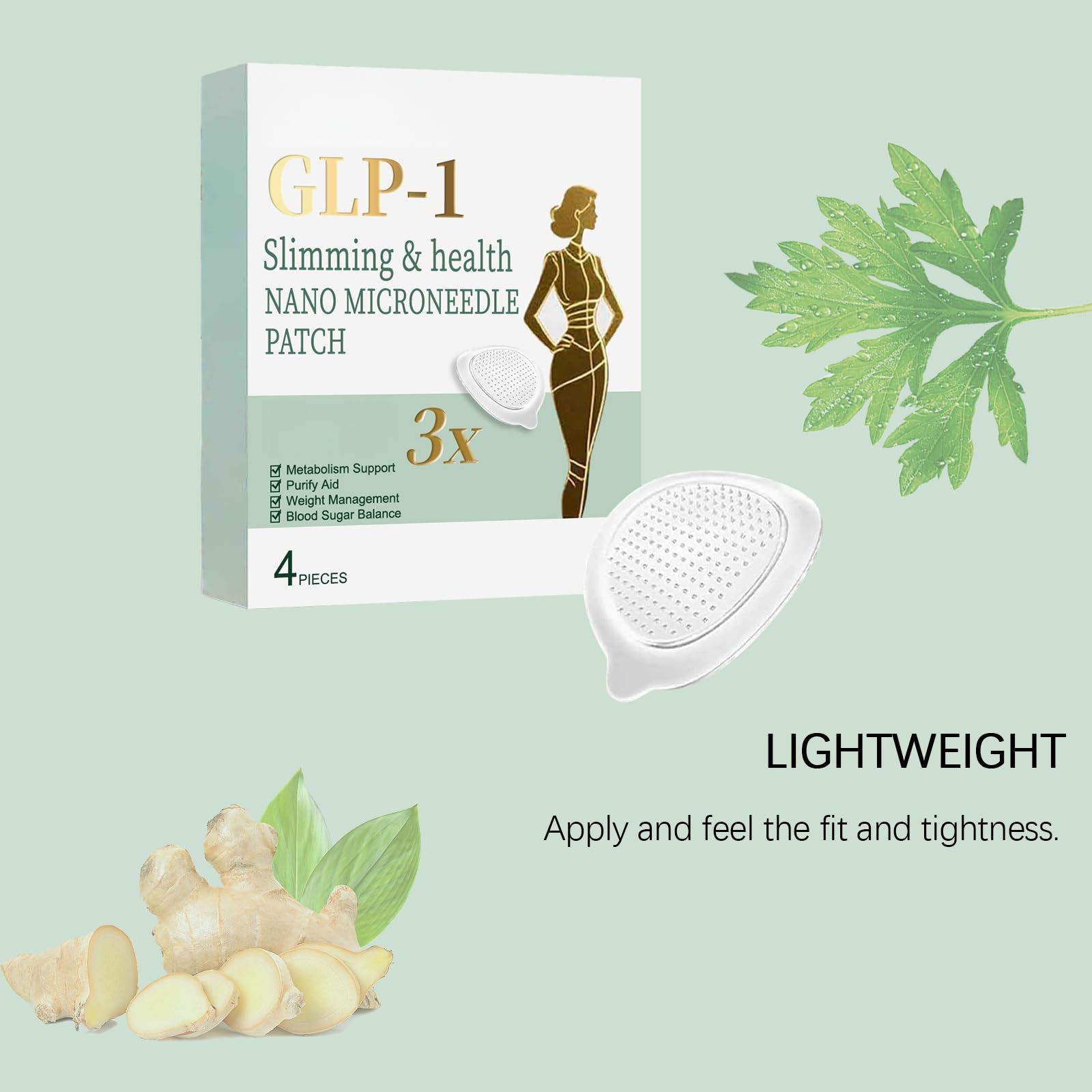 glp 1 slimming & health nano microneedle patch Lenreey Nano Microneedle Slimming Health Patches for Abdominal and Belly  Fat Trimming, Abdominal Fat Reduction, Body Patches for Shaping (6) :  Amazon.ae: Beauty