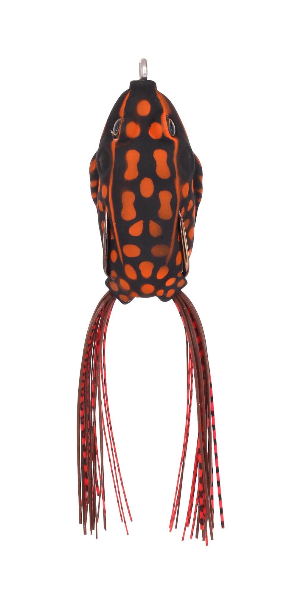 Hunting Hobby Fishing Hook Isa Fish Top Water Frog Lure (Black/Red)