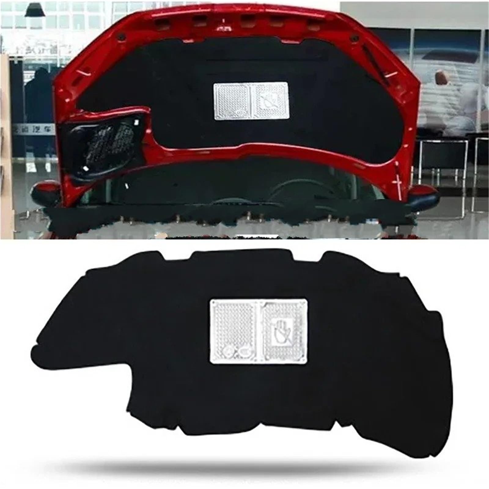 Pour Peugeot 206 06–13 Couvercle D'isolation Phonique Avant Automatique