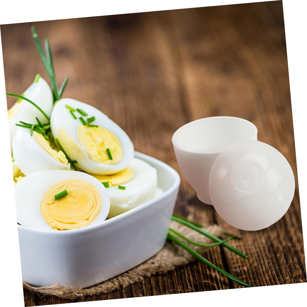 10pcs Egg Cooker Microwave Omelet Maker Steamed Egg Bowl Steamer Cups for Home Restaurant