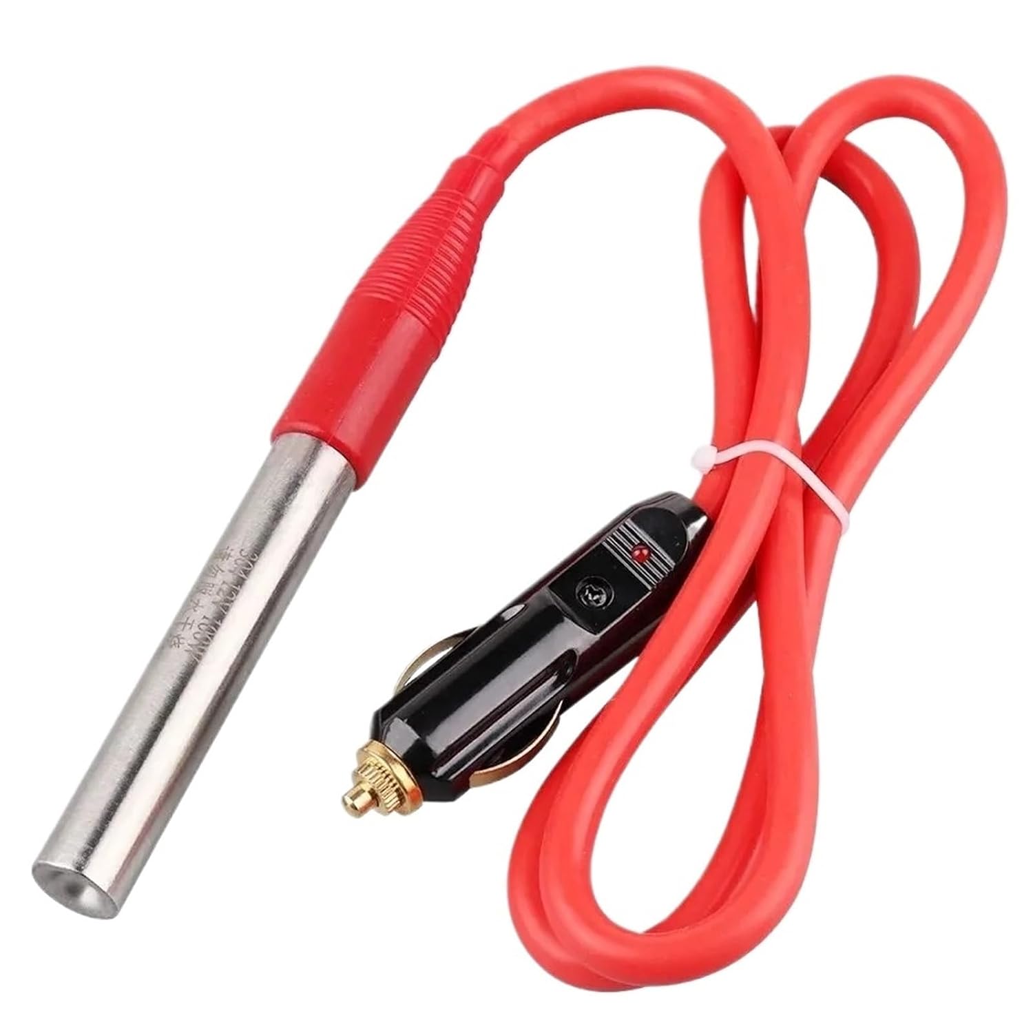 12V Immersion DC Cartridge Heater 24V 100w 200w Car/Camper with Water Proof Cable Portable Heating Element for Water
