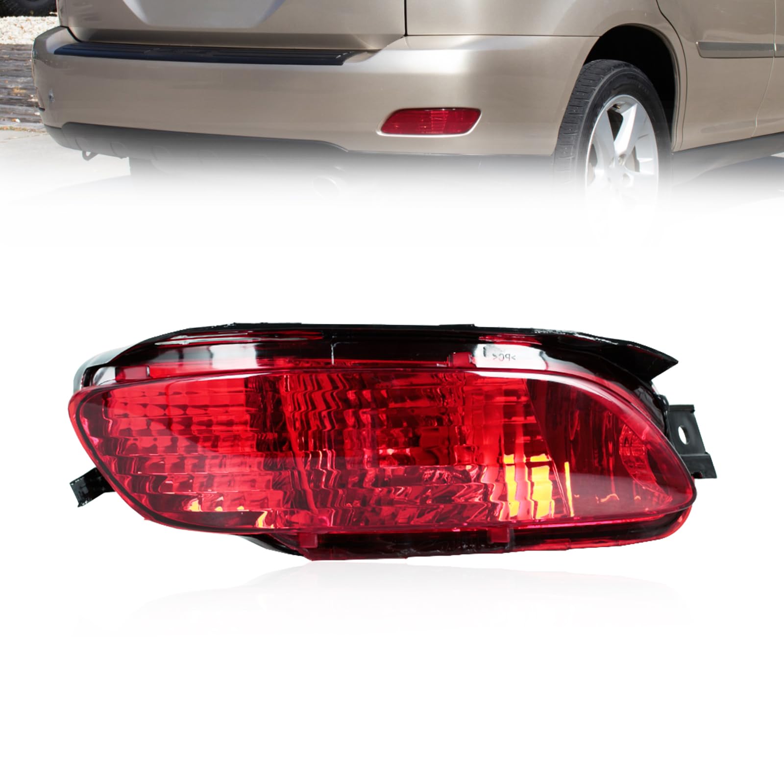 Amazon.com: JESYMBX Rear Bumper Brake Light For Lexus RX400h RX330 