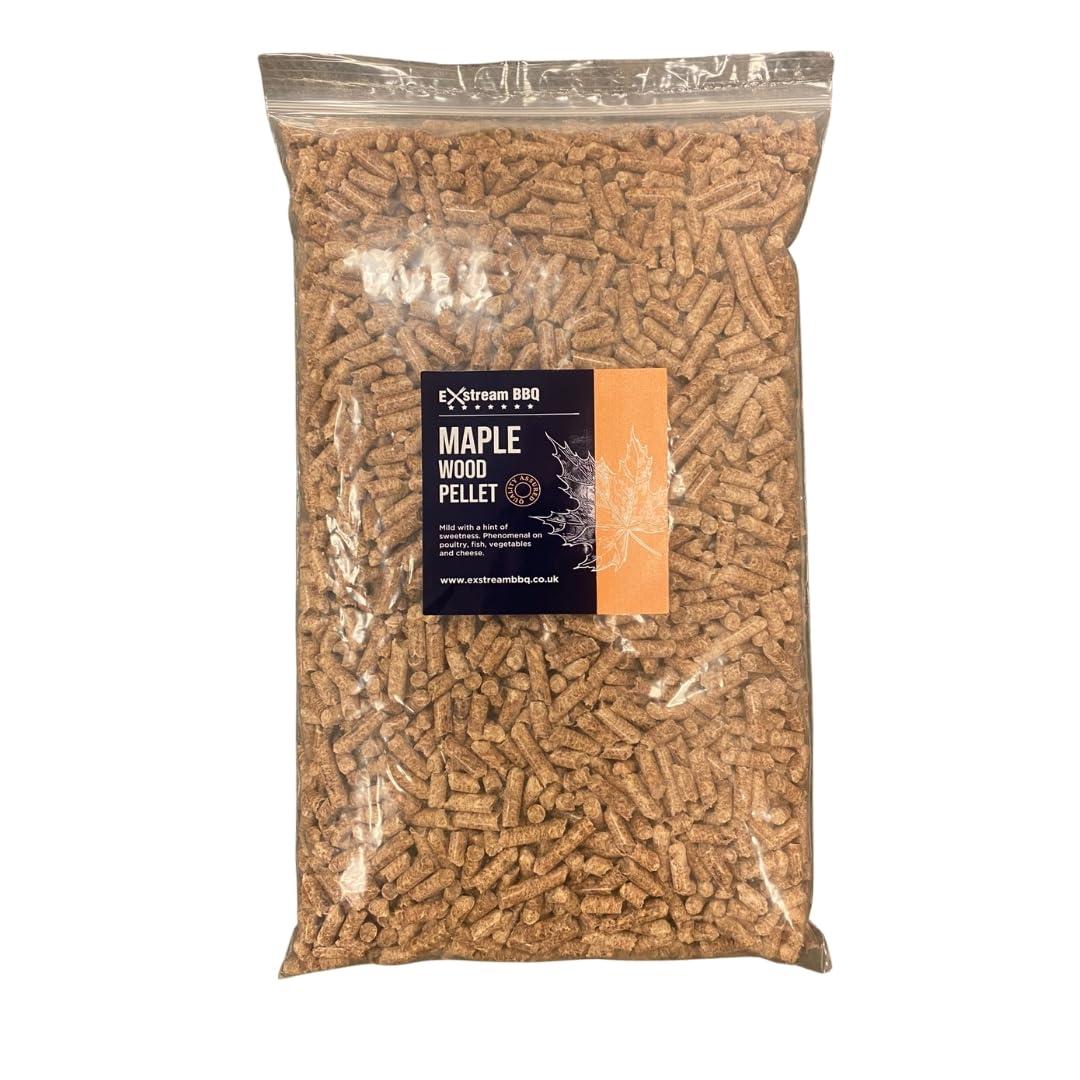 Exstream BBQ 3L Pellet - 10 Species - For Use With Ninja Electric Smokers & Ooni Pizza Ovens (Maple)