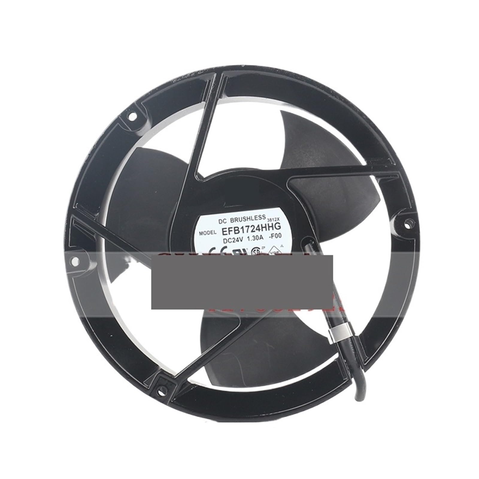 Fcarumiqp Efb1724hhg-F00 /Efb1724hhg-7A1 Dc24v 1.30A 17Cm Cooling Fan 170X150x50mm