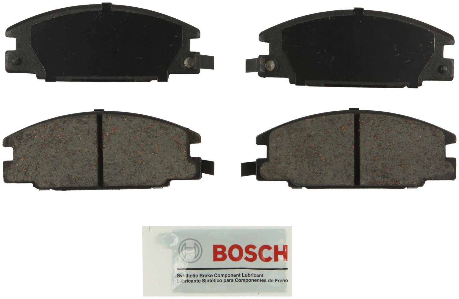 Bosch BE1324H Blue Disc Brake Pad Set with Hardware - FRONT — view 284