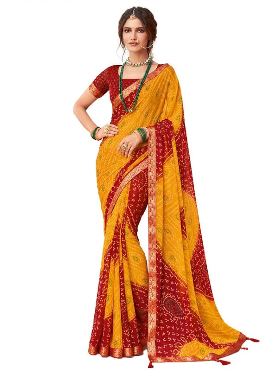 Women's Siril Saree (pack of 1)