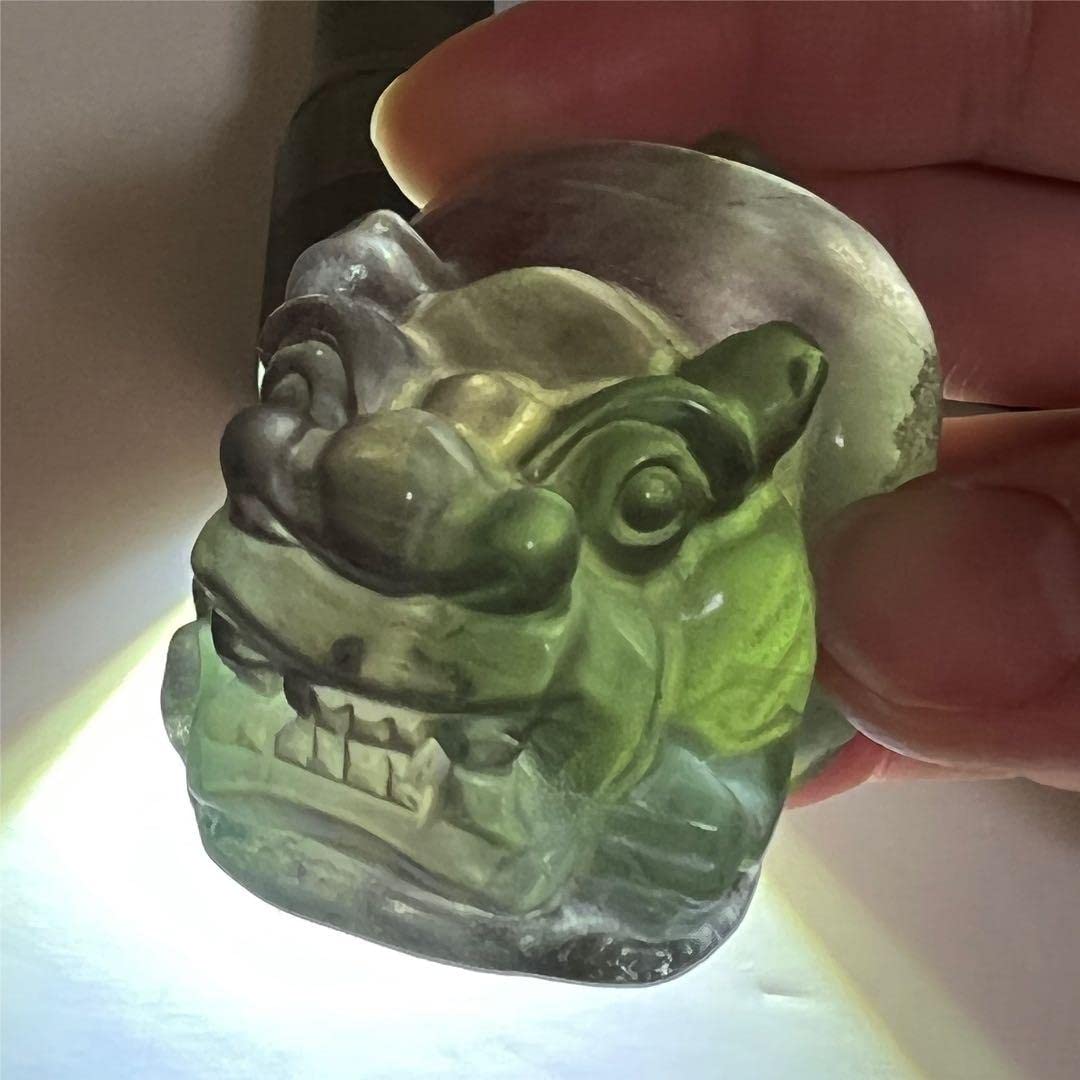 フローライト 貔貅 天然石 置物