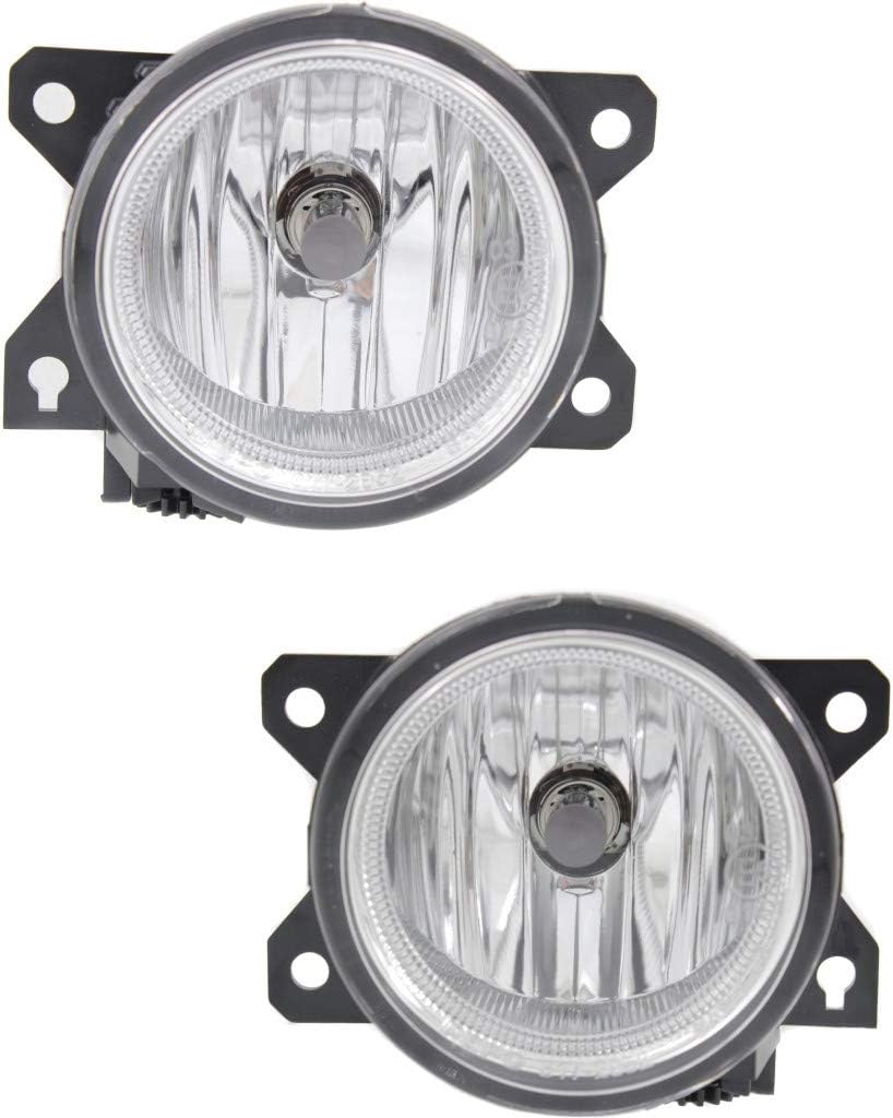 For Honda Civic Sedan Fog Light Assembly 2016 2017 2018 2019 Driver and Passenger Side (Pair) For HO2592143 | 33950-TBA-A01 | HO2593143 | 33900-TBA-A01
