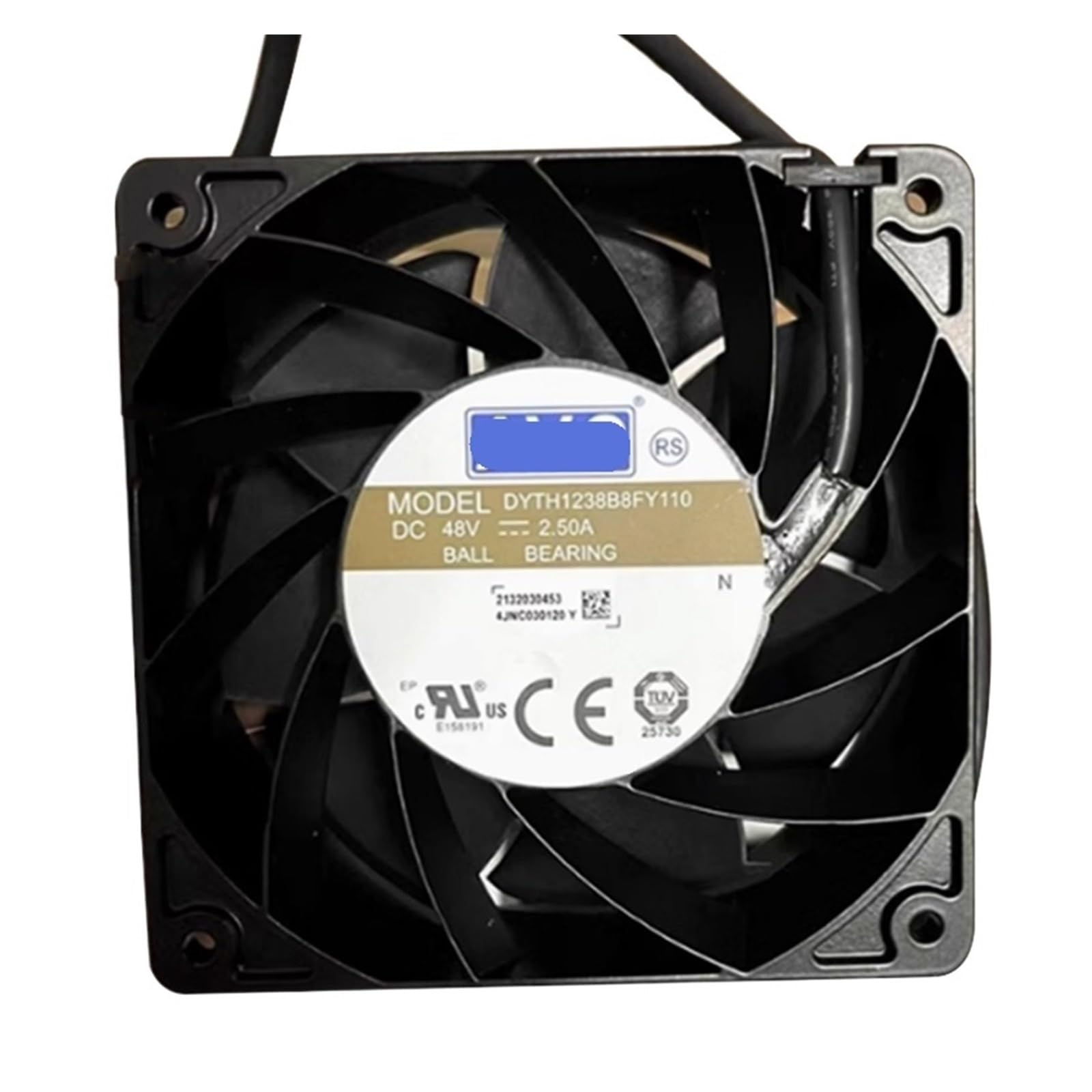 YMUGUEGH DYTH1238B8FY110 48V 2.5A 12038 Waterproof Cooling Fan