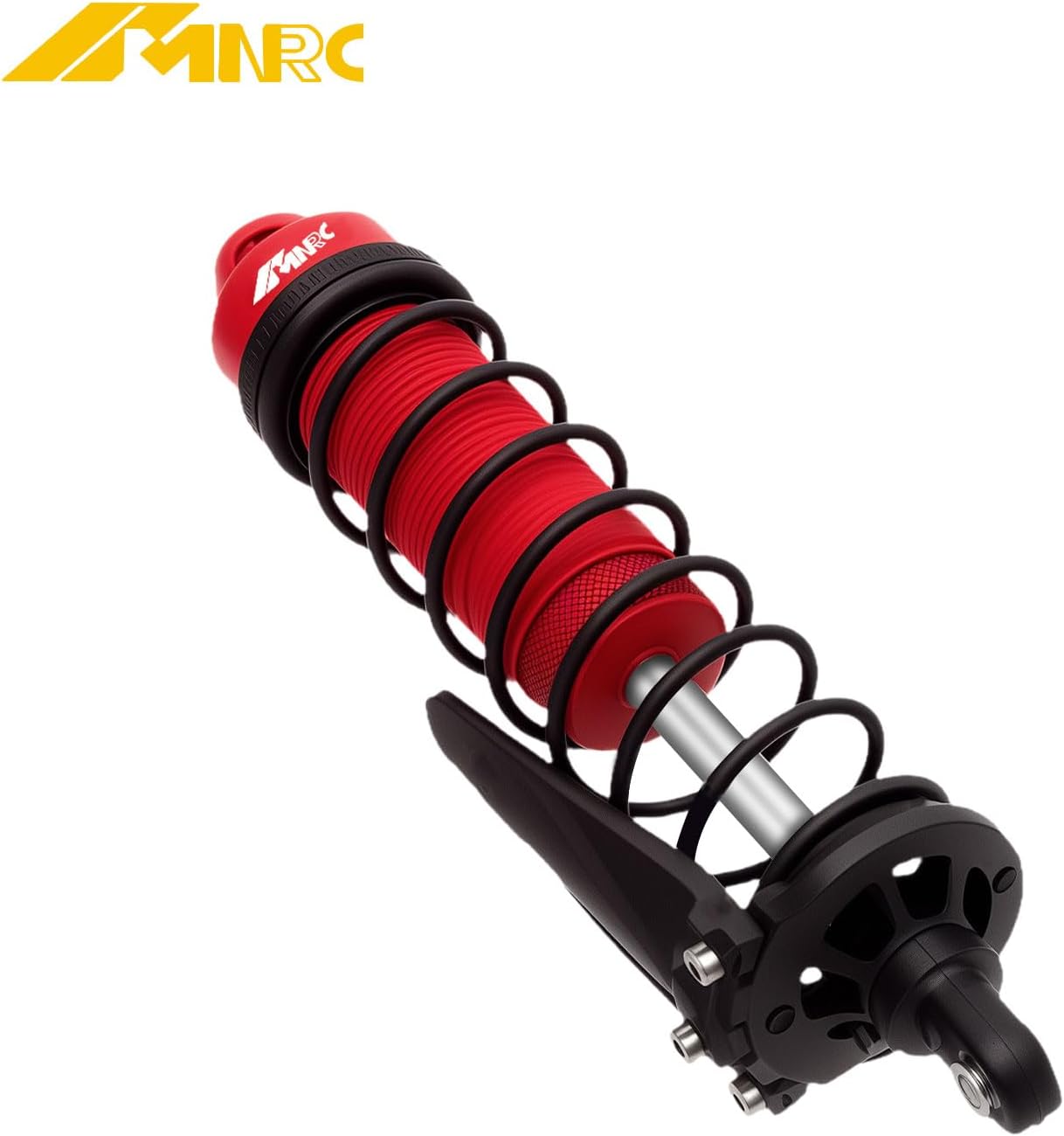 4Pcs Mudguard Front Rear Shocks Absorber Kit for ECX 1/10 2WD Ruckus Axe Brutus Circuit AMP MT AMP DB AMP Crush K&N Torment Series RC Car Upgrades Part Red