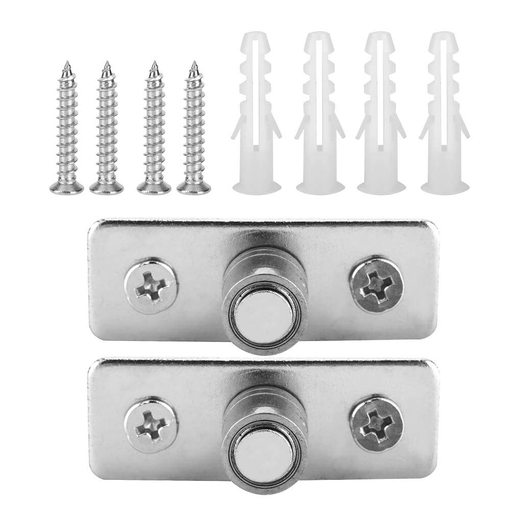 EMSea 4 STKS Schuur Deur Vloer Gids Verstelbare Schuifdeur Roller Gids Non-Scratch Wielen met Kogellager Deur Bodemgeleider voor 30mm-65mm Dikte Frame Deur