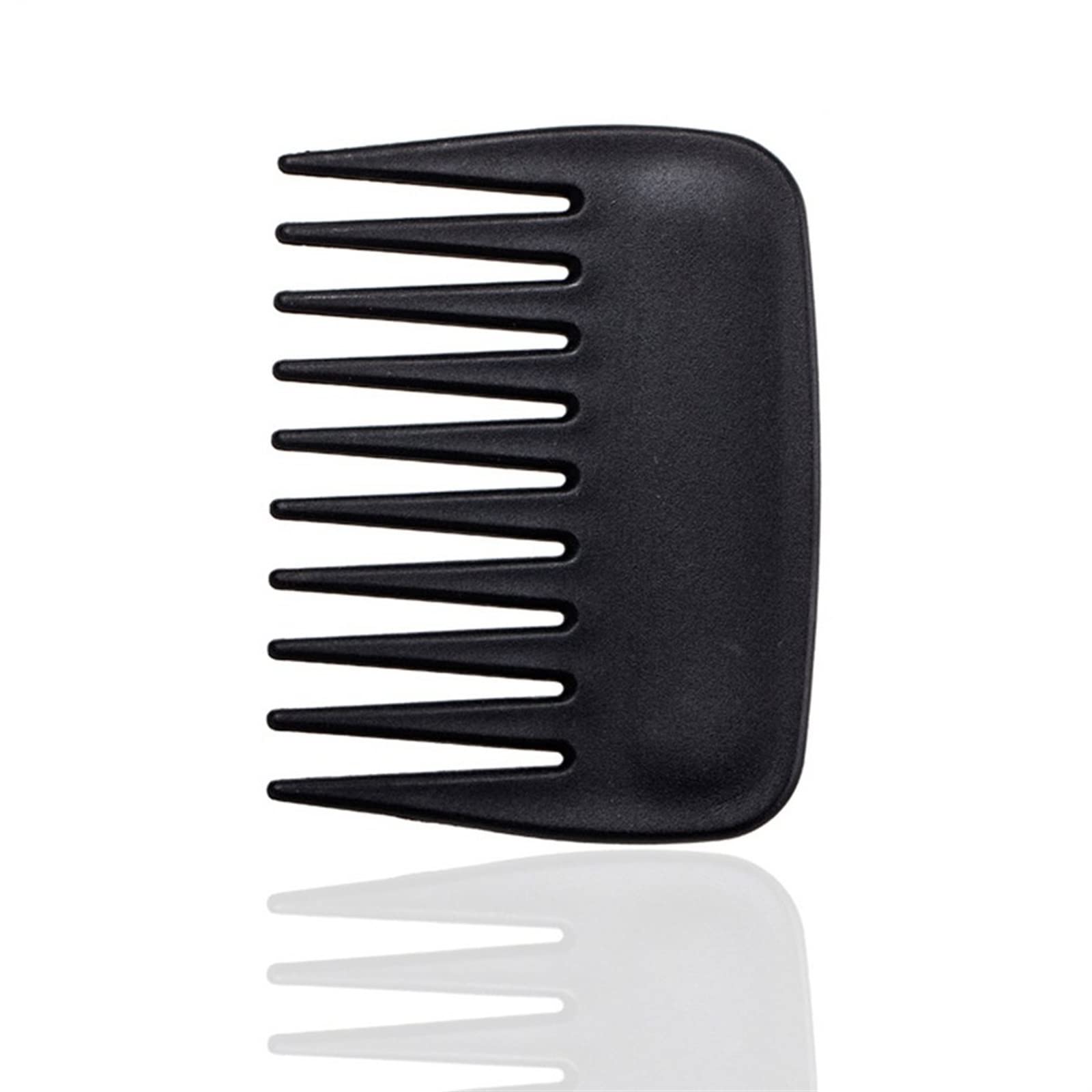 DieffematicSZ Grzebień Black Plastic Comb Barber Care Square Small Hair Comb