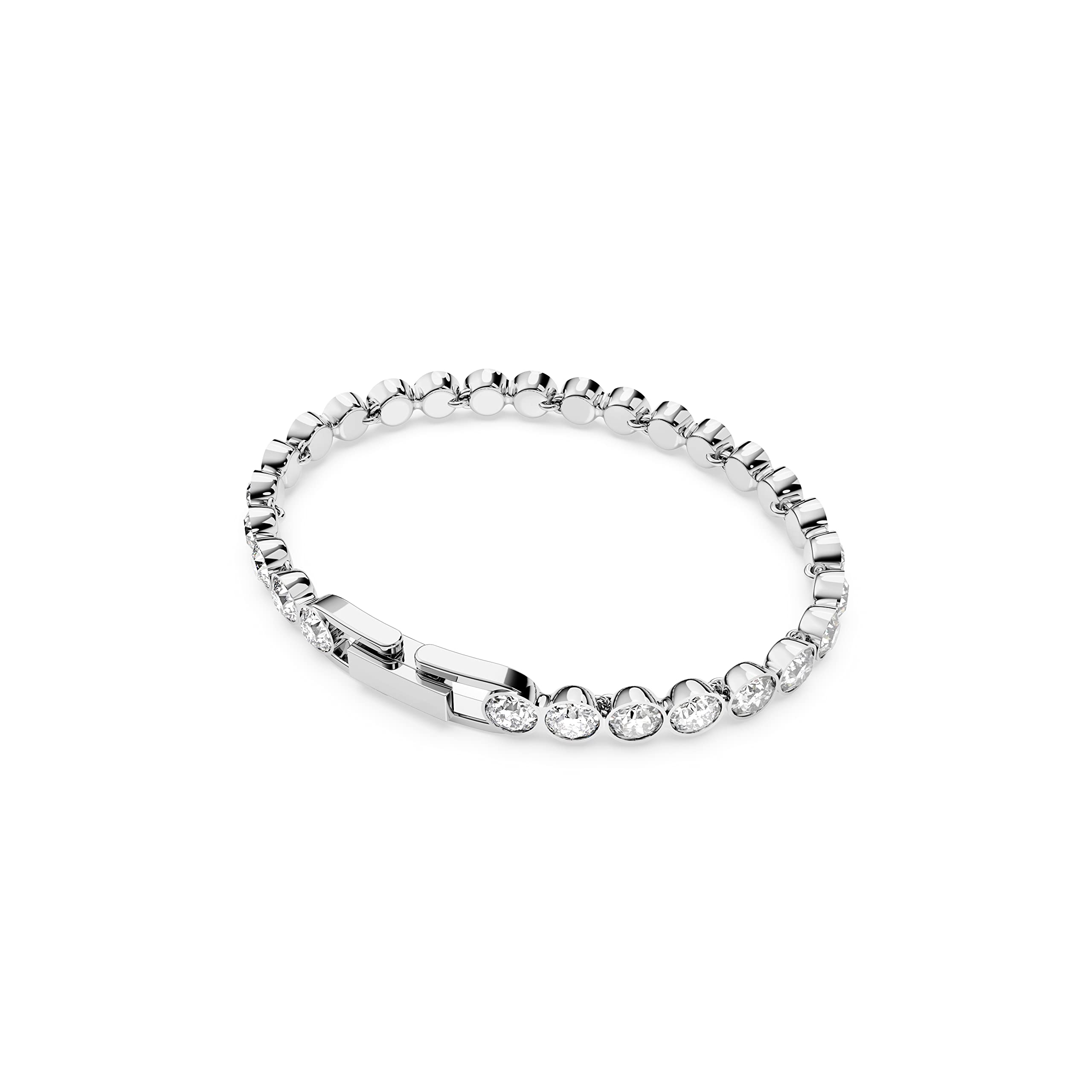 Swarovski Matrix Braccialetto Tennis, con Zirconia Taglio Tondo