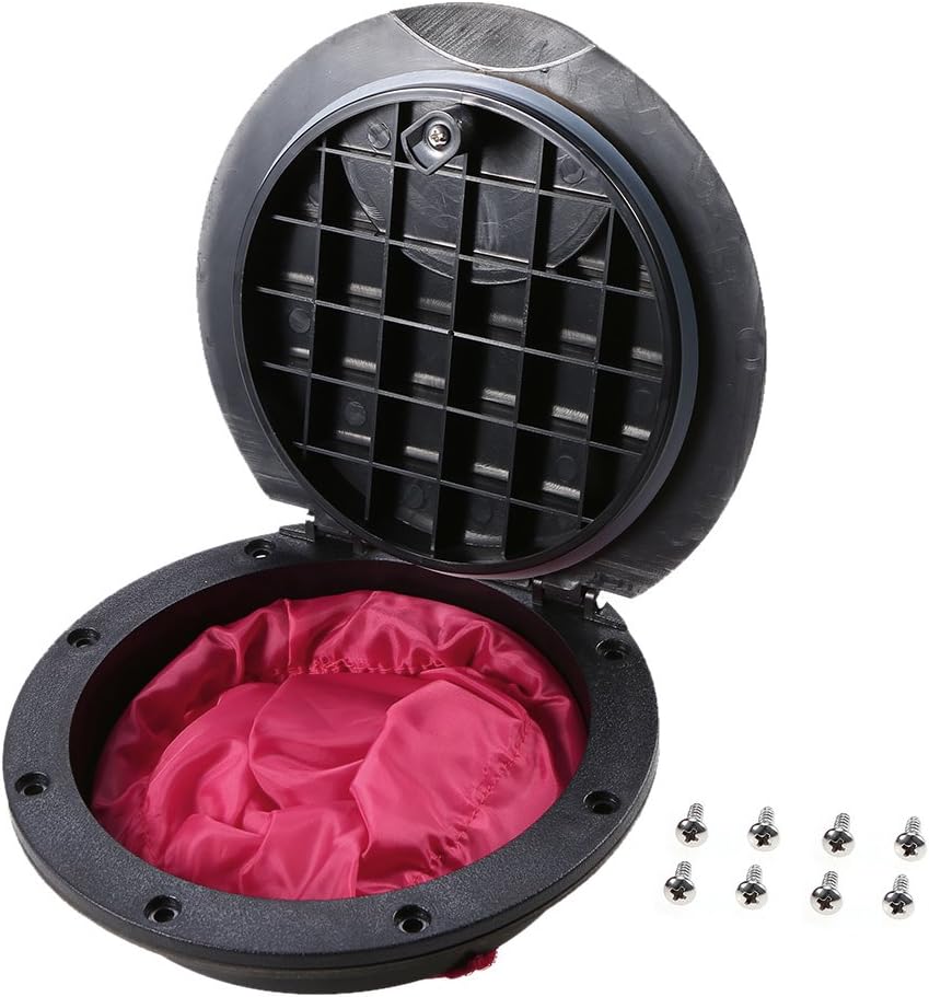 Lixada 6”/9″ Deck Plate Hatch Cover Kit with Storage Bag for Marine Inflatable Boat Kayak Rigging