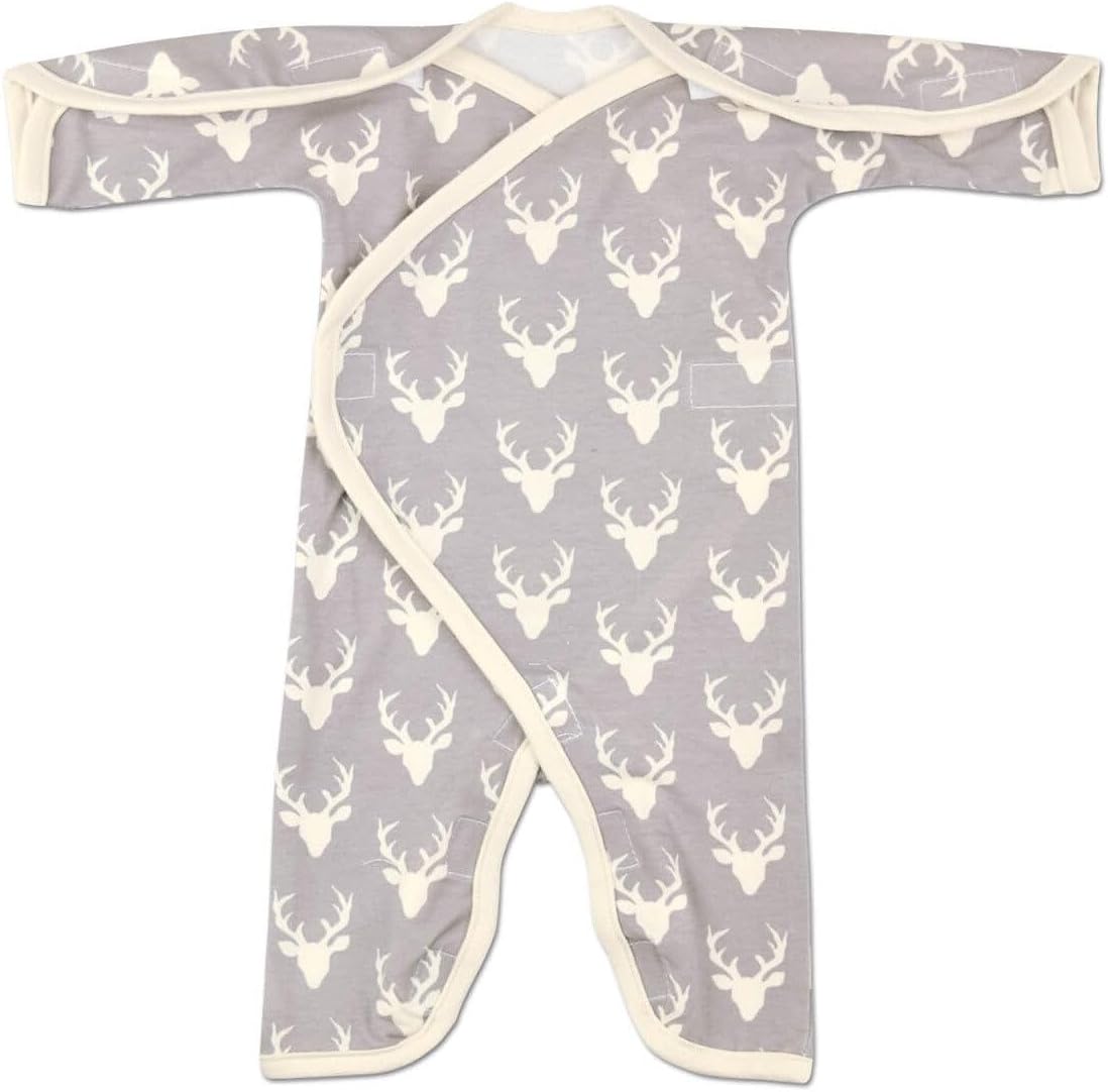 Boys & Girls Long-Sleeve NIC-Jumpsuit - NICU Friendly