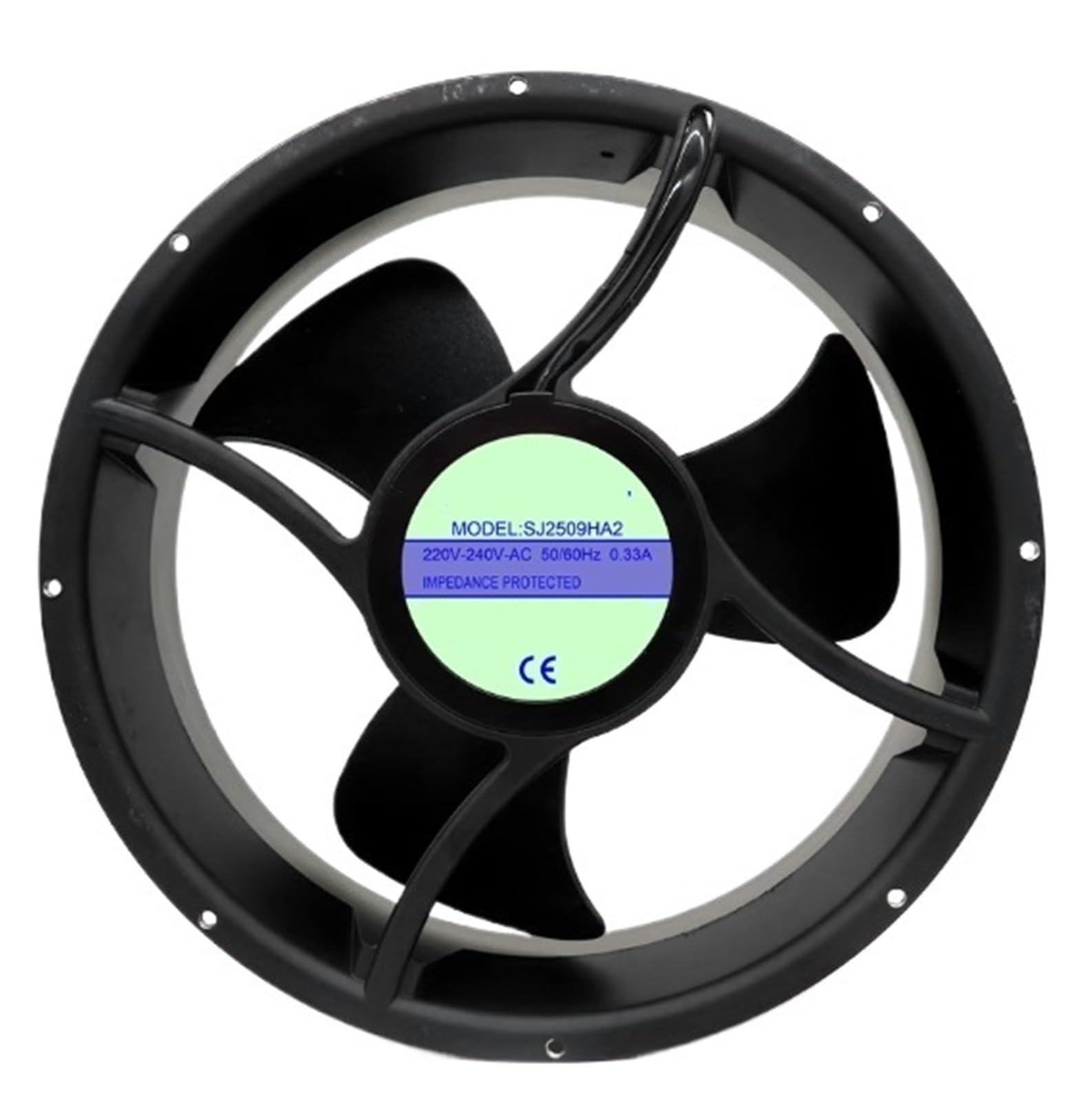 Lzikkgki One Color Sj2509ha2 Ac 220-240V 0.22A 160X160x62mm 2-Wire Cooling Fan