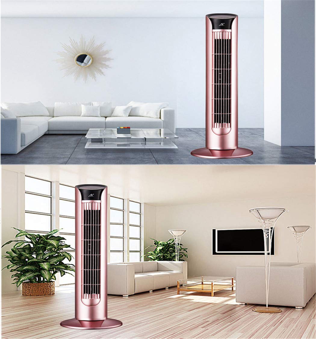 Ventilador De Torre Columna Vertical Oscilación 3 Velocidades Ventilación 3 Modos Estable Silencioso (Blanca)