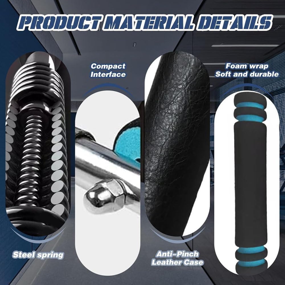 Twister Arm Trainer, 40-100lb Adjustable Workout Equipment, Portable Power Twister Bar, Twister Arm Exerciser.