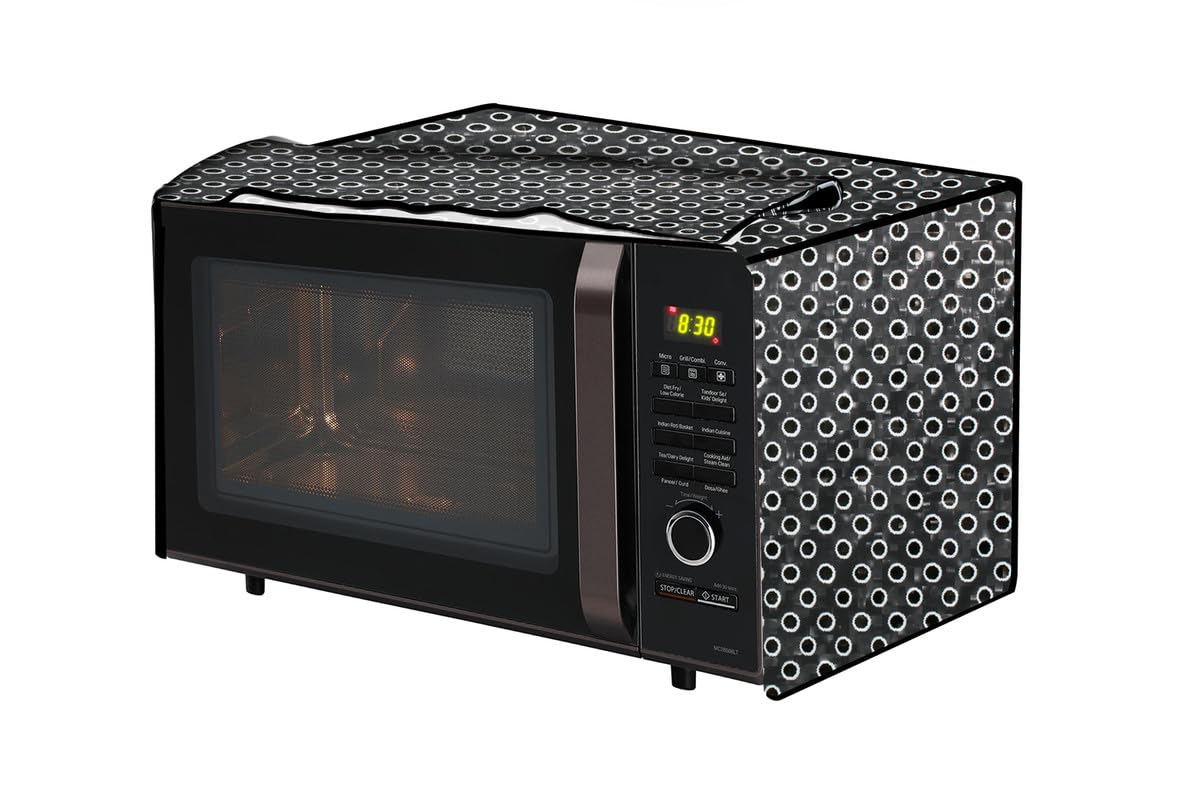 Microwave Oven Cover - Sand Pattern Brown -21