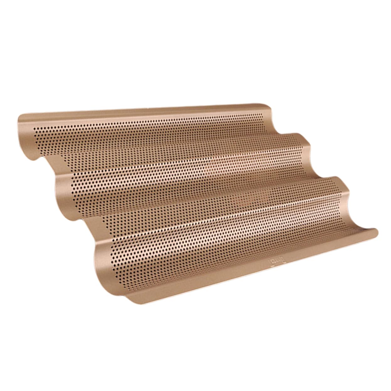 Ciieeo French Bread Nonstick Baking Tray 3 Slot Pan Heavy Duty Safe for Oven Easy to Clean