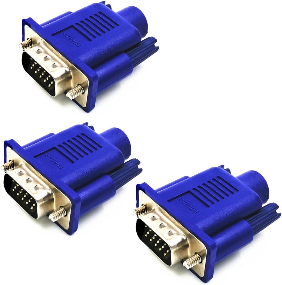VGA Dummy Plug, Headless Ghost, Display Emulator, Fit Headless-1920x1080@60hz-3Pack