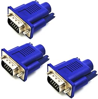 VGA Dummy Plug,Headless Ghost, Display Emulator （Fit Headless-1920x1080@60hz-3Pack