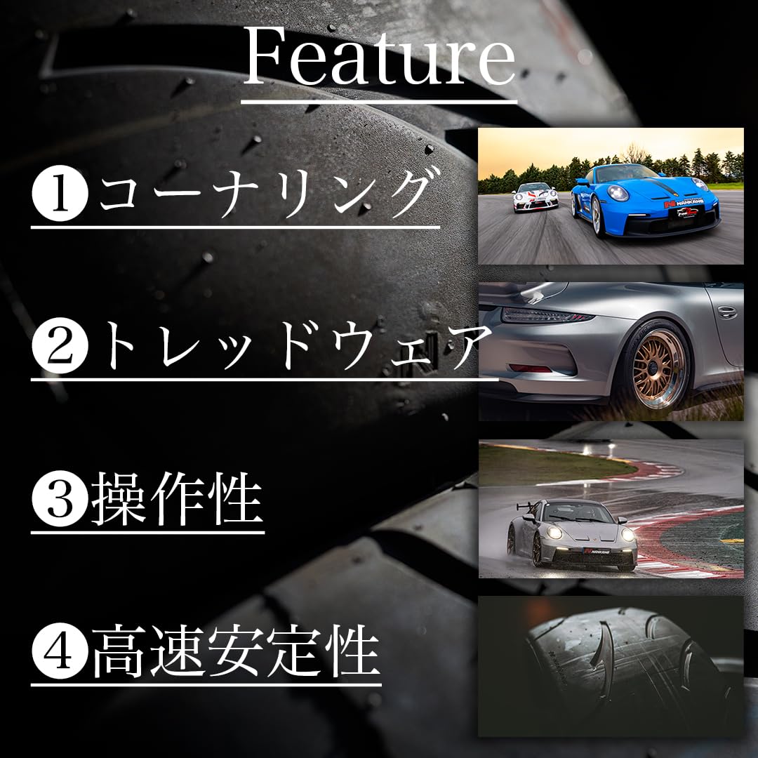 Amazon | 4本セット NANKANG AR-1 225/40R18 92Y XL TREAD 80