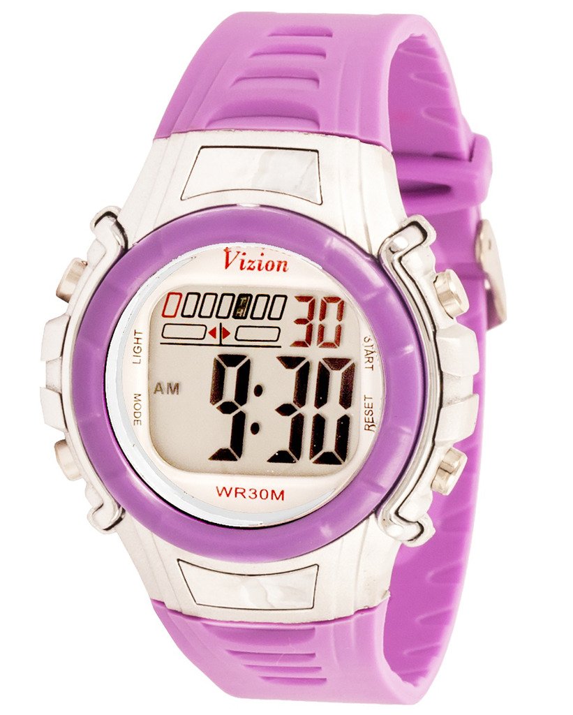 Vizion Digital Multi-Color Dial Sports-Alarm-Backlight Watch for Kids-W-8516-6 (B01N7TGQ4F) Amazon Price History, Amazon Price Tracker