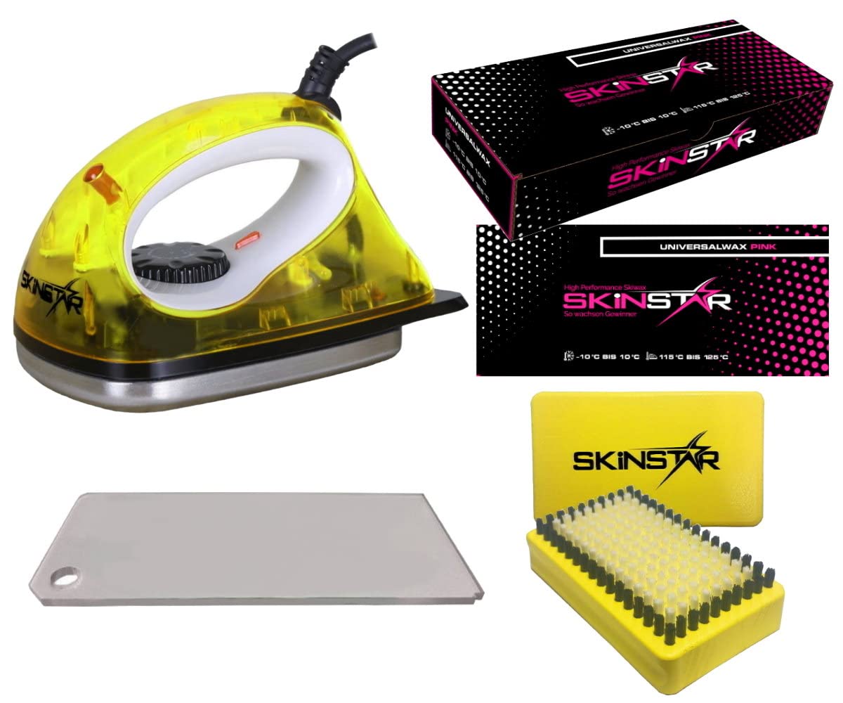 SkinStar Sciolina-Start Set 4-Teilig con Ferro da Stiro - Alpino+Nordic+Tavola