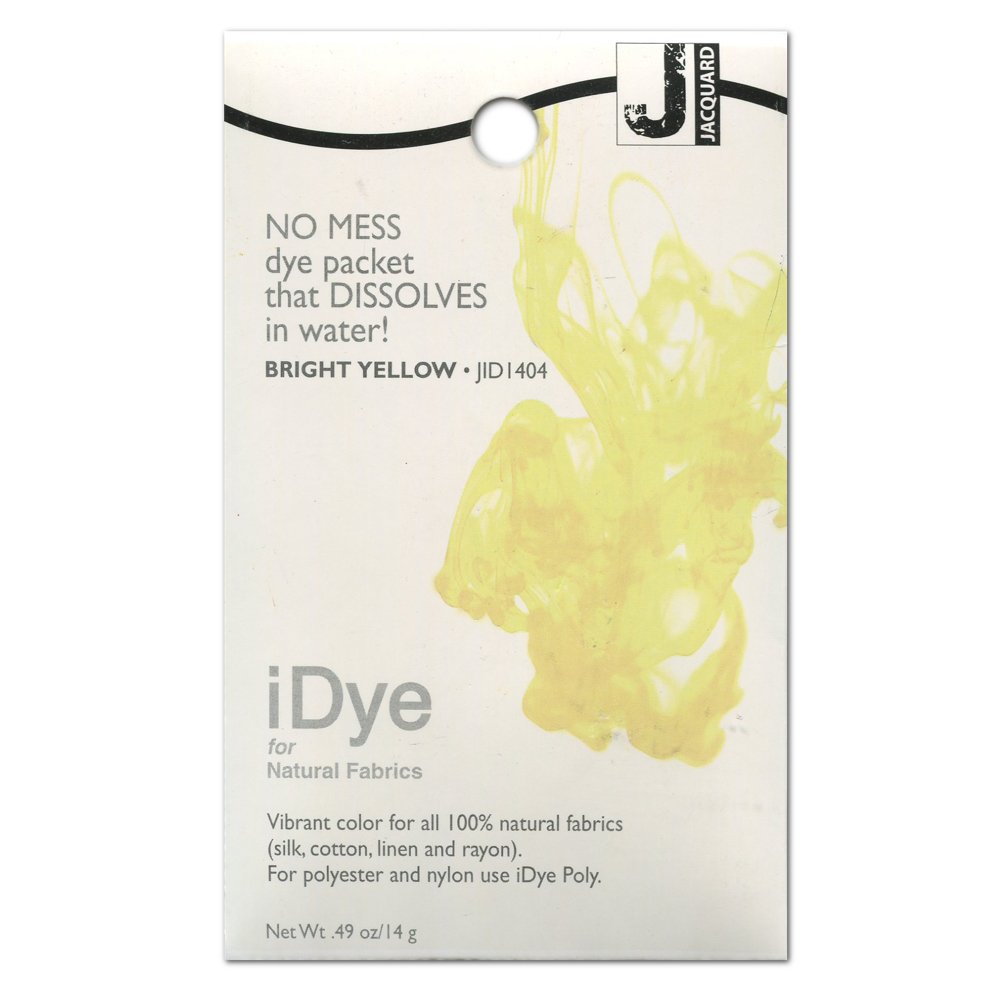 Jacquard iDye for Natural Fabrics .49 Oz - Bright Yellow