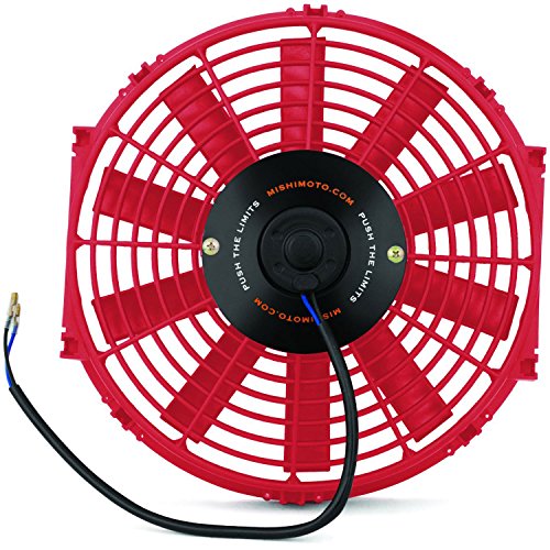 Mishimoto MMFAN-12RD Mishimoto Slim Electric Fan 12in, Red