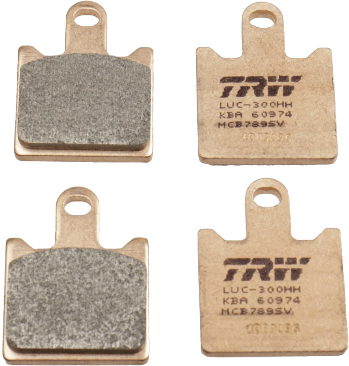 TRW MCB789SV Motorcycle Brake Pad