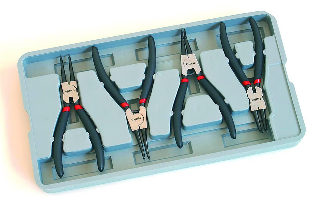Hilka 28500004 Pro Craft 4 Pce Circlip Pliers Set, Set Of 4 Pieces