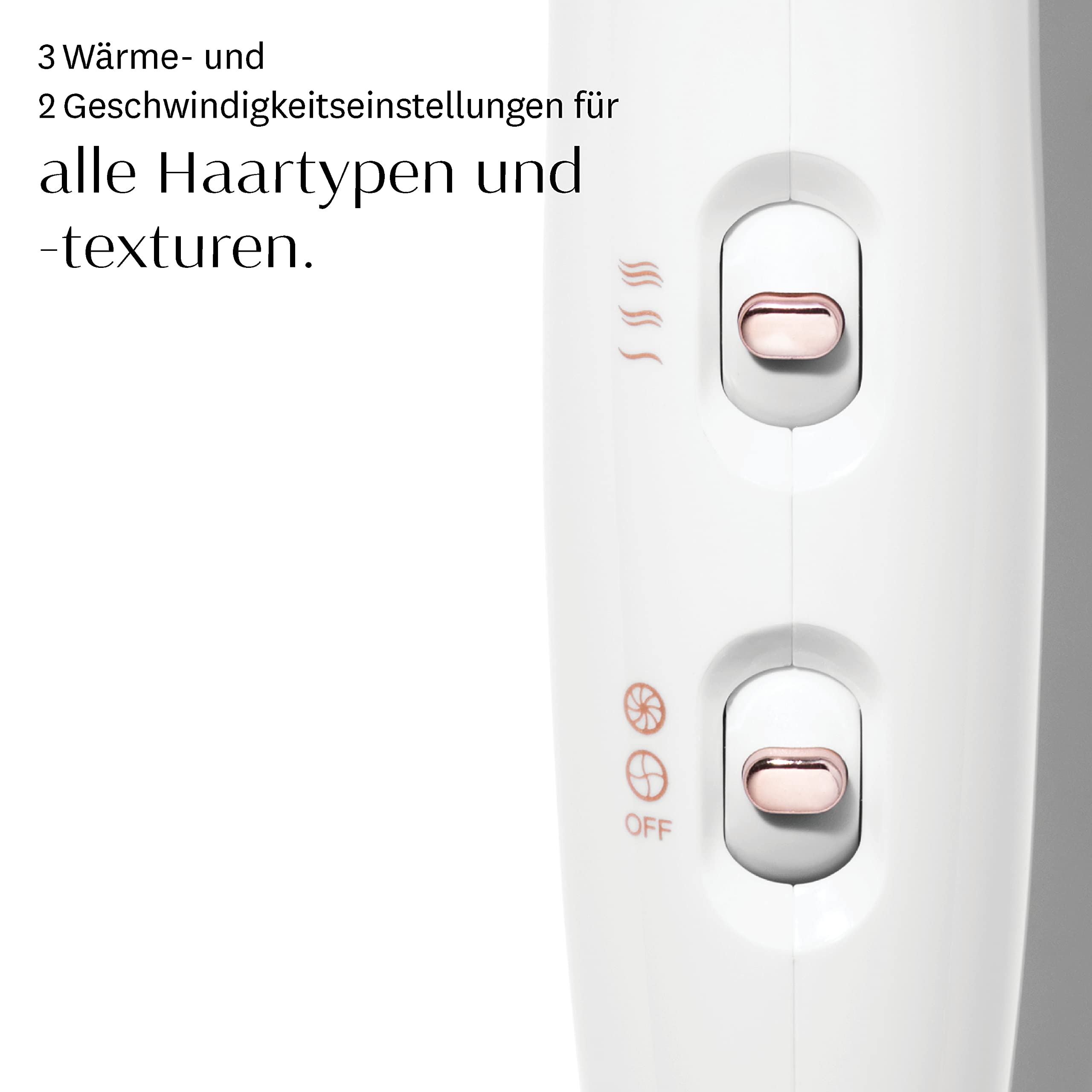 T3 Fit Kompakter professioneller Haartrockner mit Ionentechnologie, schnell trocknend, leicht und ergonomisch, glättet Frizz, mehrere Temperatur- und Geschwindigkeitskombinationen