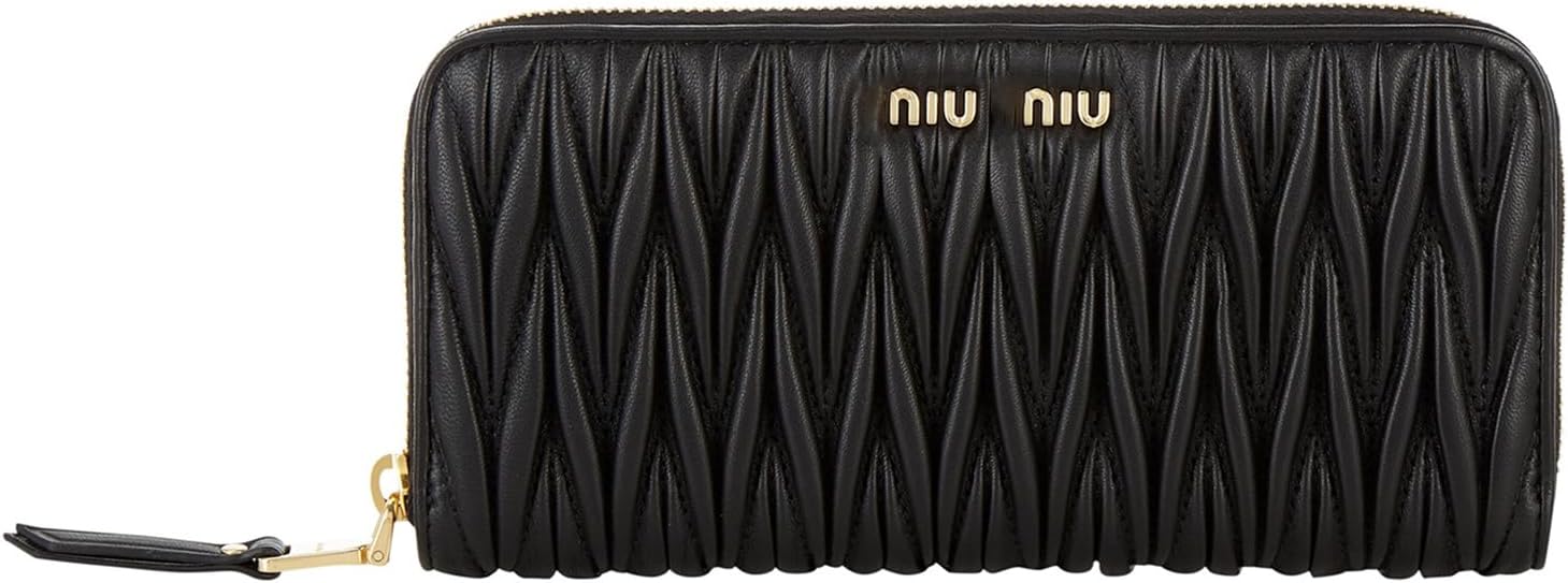 DIOR】ディオールオブリークジャカード 折りたたみ財布/black (Dior