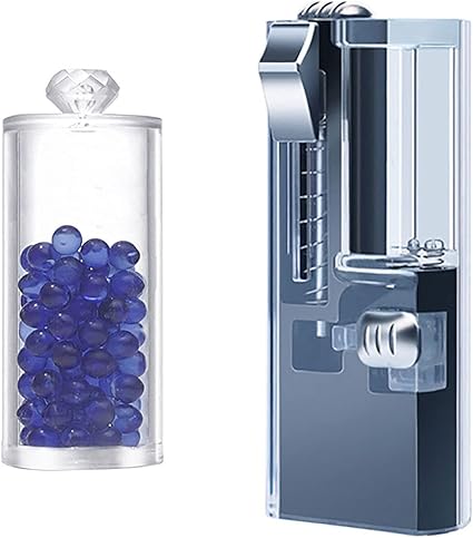Amazon Co Jp メンソール フィルター クラッシュボール ビーズ プッシャー メンソール カプセル フルーツ抽出 Diy タバコ クラッシュボール アップグレード バージョン 17 フレーバー メンソール カプセル ボックス交換可能 ドラッグストア