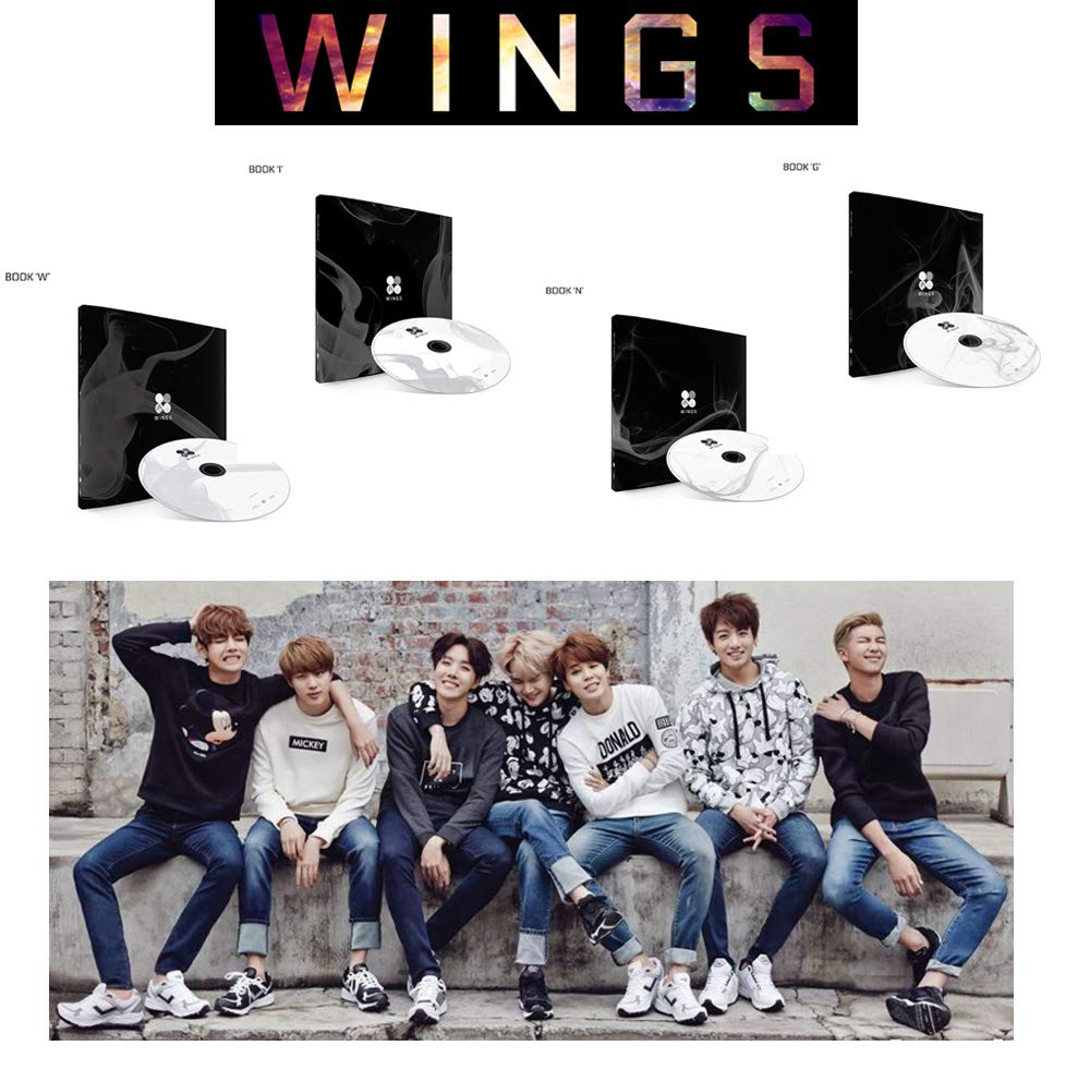 Buy Vol. 2 Album Bangtan Boys 2nd BTS Wings WING ver. Set 4CD Photobook