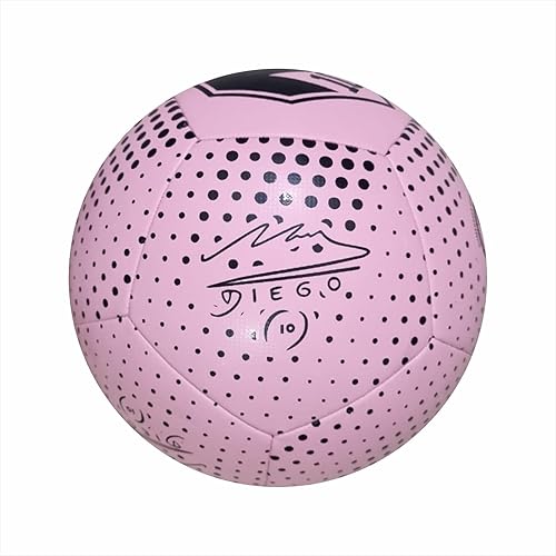 Miniatura 3 de MARADONA Balón de fútbol Diego Armando Hybrid Miami Rosa Oficial Licencia N2