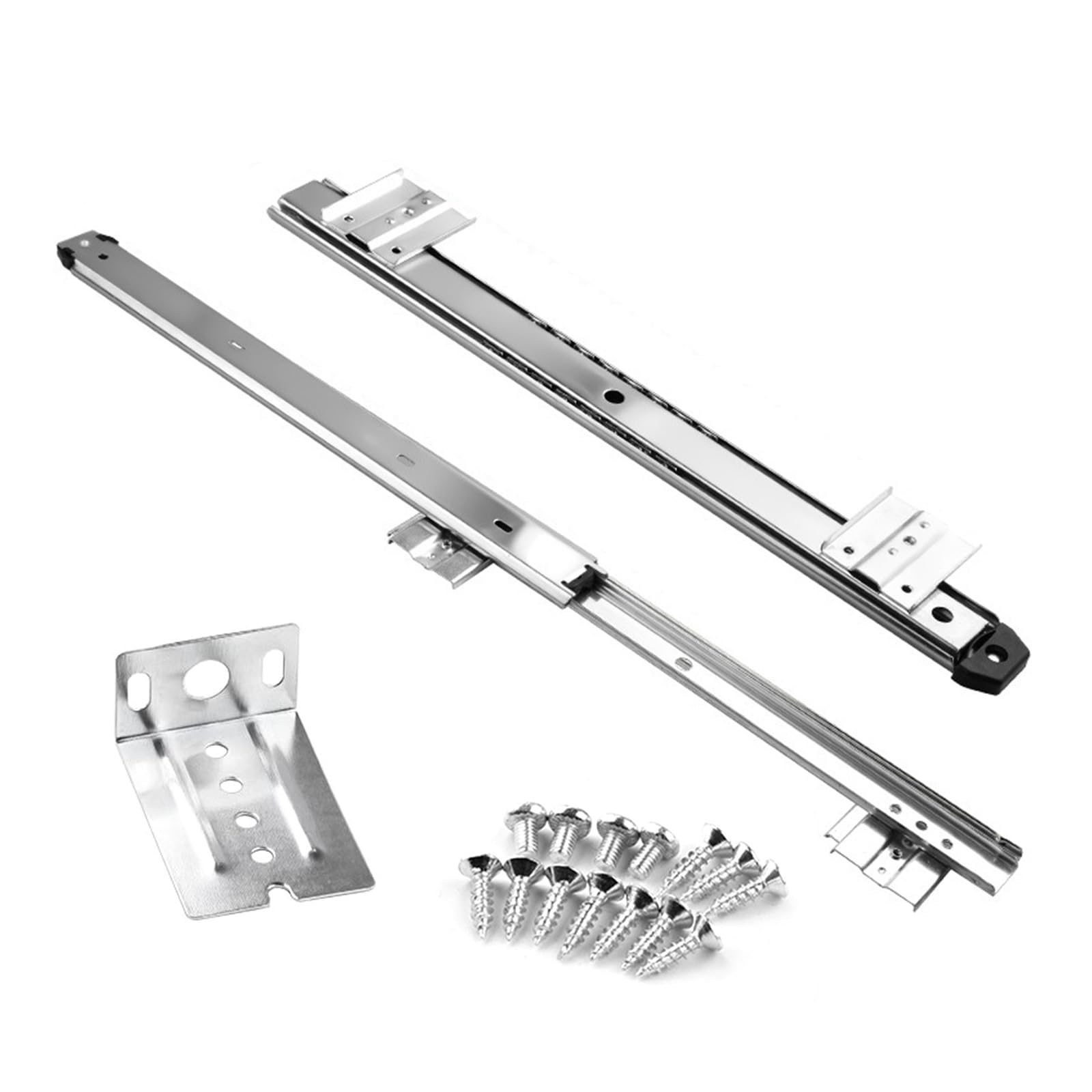 Strong Metal Keyboards Shelf with Quiet Sliding Mechanism & Ergonomic Setups Keyboards Drawer Systems for Computer Desk Under Desk Keyset Owner