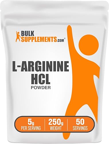 Miniatura 8 de BulkSupplementscom L-Arginina HCl Powder - Suplemento de óxido nítrico - Polvo de aminoácidos - Suplemento AKG - Polvo de arginina 22lbs - 22 libras