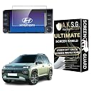 A.K.S.G. Polyethylene Terephthalate Screen Protector Compatible With Hyundai Exter 08 Inch [2023-Running] Infotainment Touch Screen System - Clear gallery image