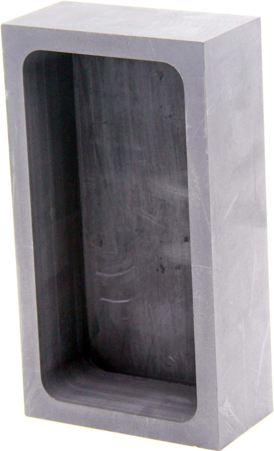 Graphite Ingot Mold, High Purity Refining Graphite, Melting Casting Mould for Gold Silver Aluminum Copper Brass Zinc Plumbum and Alloy Metals (7.09x3.94x1.97inch/9500gGold)