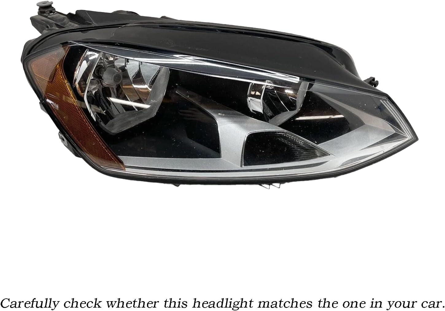 Headlight Dust Cover Aftermarket for Volkswagen Golf Halogen Assembly Low Beam Waterproof Caps 155665 15566501 2015-2017 Non-OEM