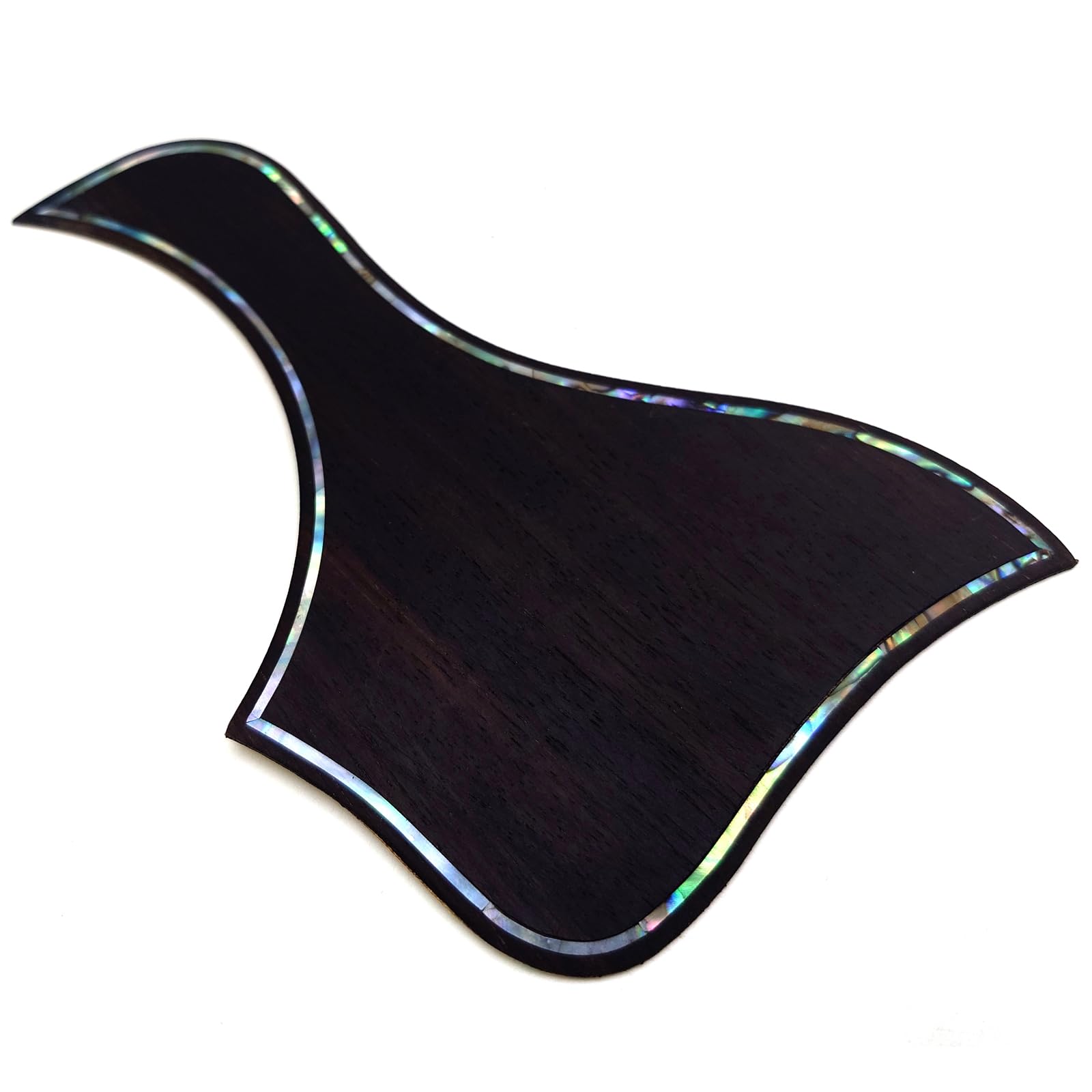 Guitar Pick Guard, Battipenna in abalone in palissandro autoadesivo for Chitarre acustiche folk D-45 Taylor(33)