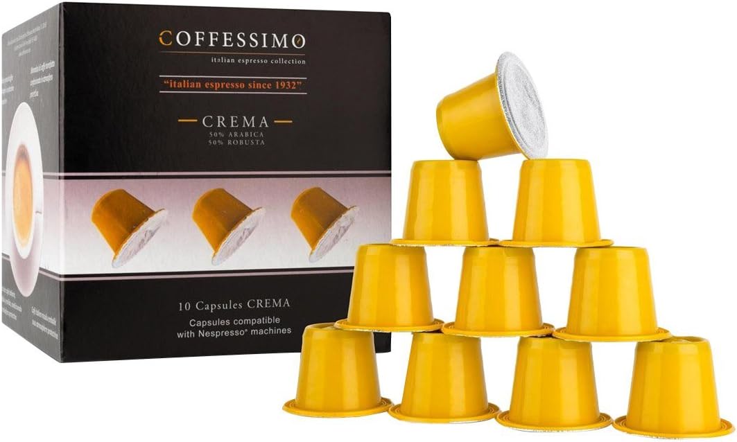 Espresso Coffee Pods for Nespresso Capsules Machine by Coffessimo