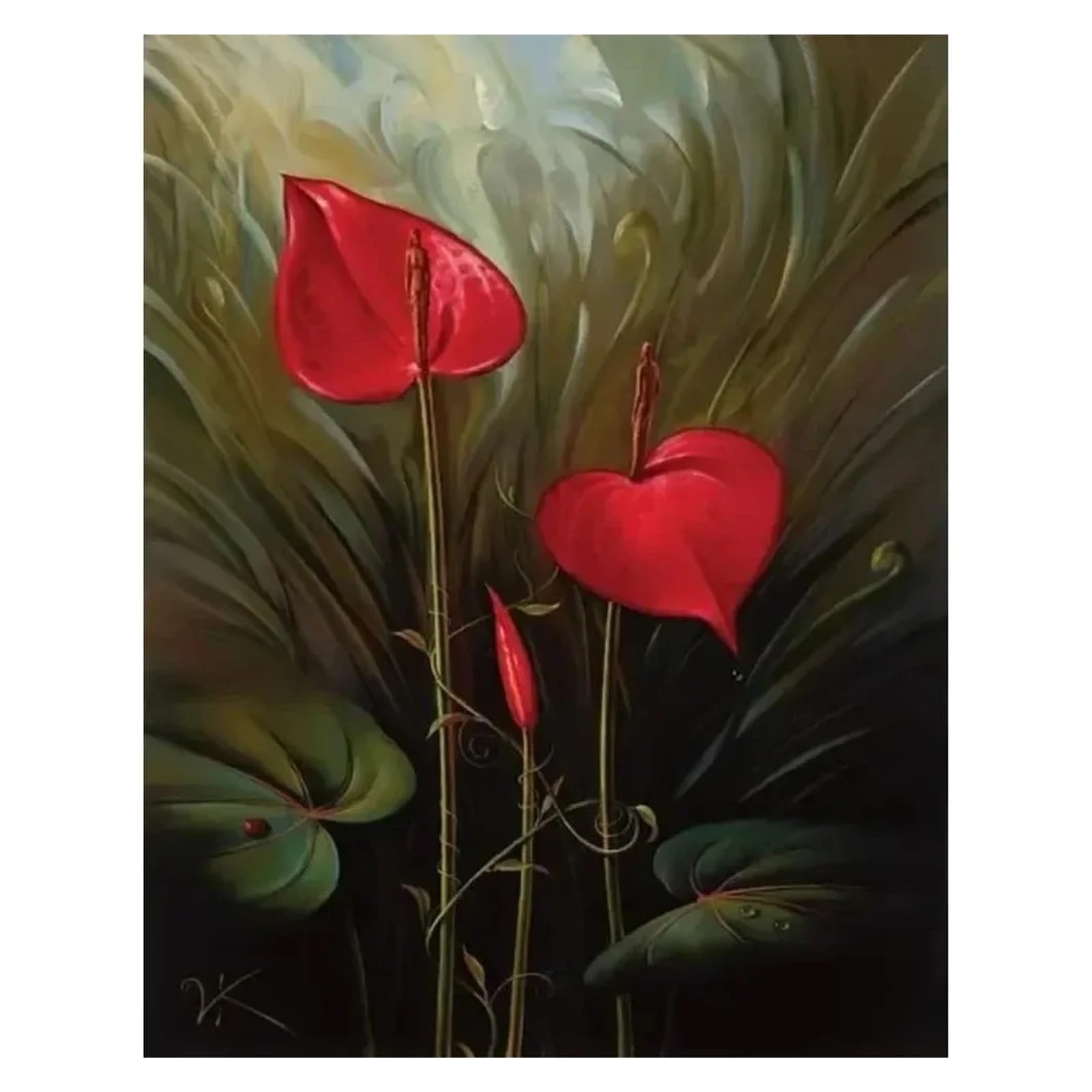 Xenite E Xenit Wall Art Canvas Prints Surrealism Poster Abstract Landscap Canvas Painting And Print Hom Wall Art Pictures Decoration(,30X40cm)