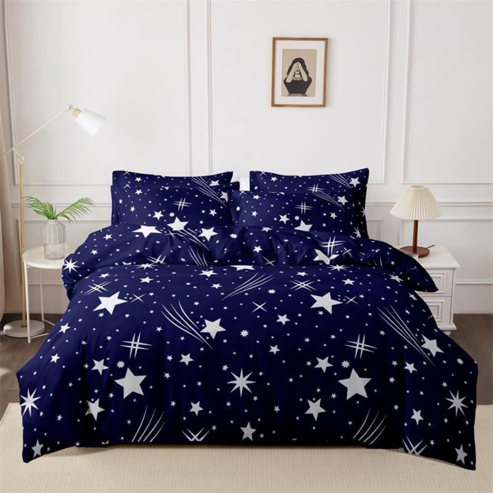 Housse de couette papillon anti-irritation en tissu doux pour la peau avec taie d'oreiller