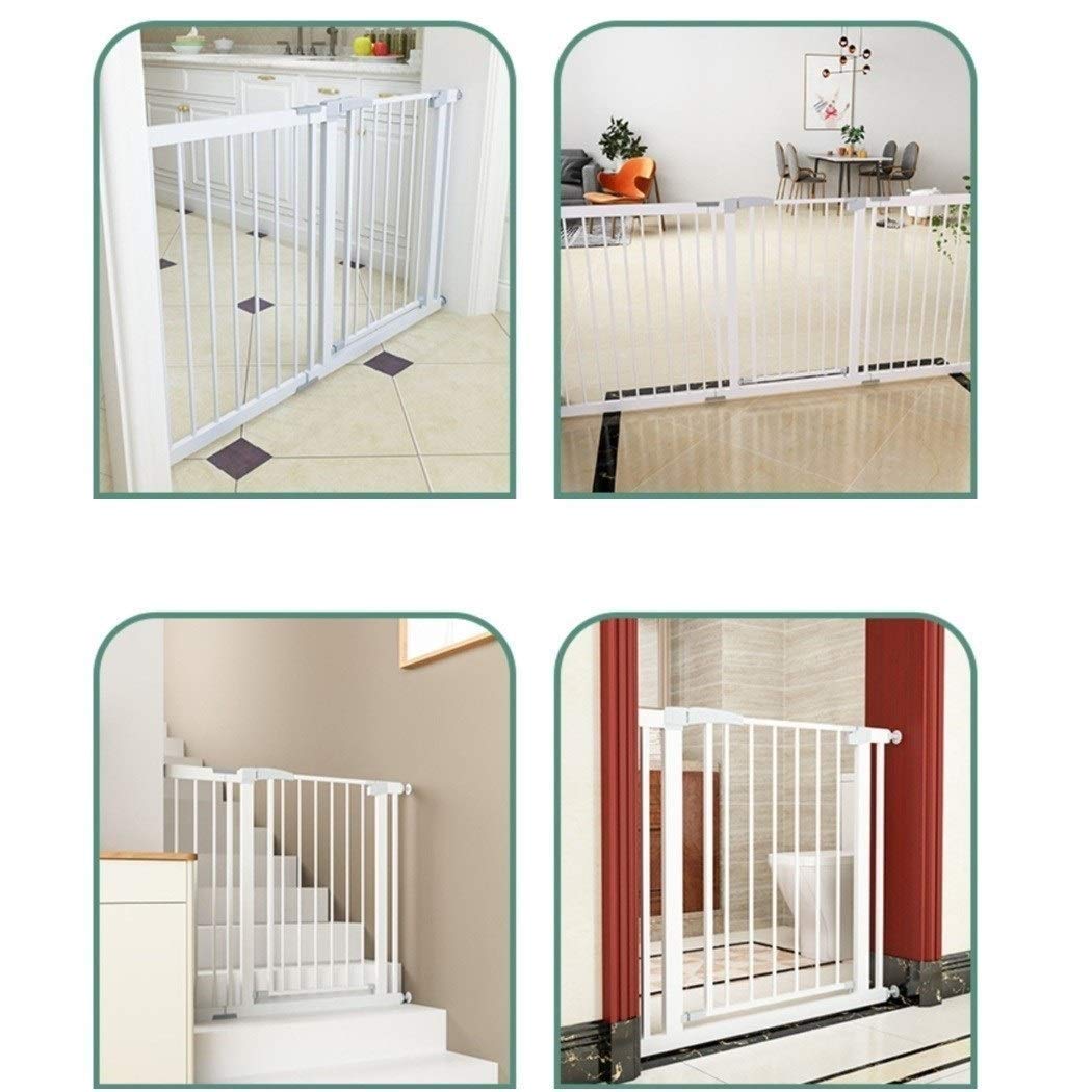 Pet Playpens Bramka Bezpieczeństwa Dla Dzieci, Brama Schodowa, Bramka Dla Dzieci, Uchwyt Ciśnieniowy, Bez Wiercenia Schodów-Tralki/75-82Cm